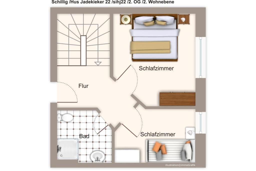 西里格Hus Jadekieker Hus Jadekieker 22公寓 外观 照片